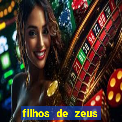 filhos de zeus mitologia grega